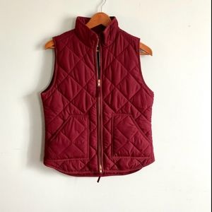 ❤Jcrew quilted puffer vest
